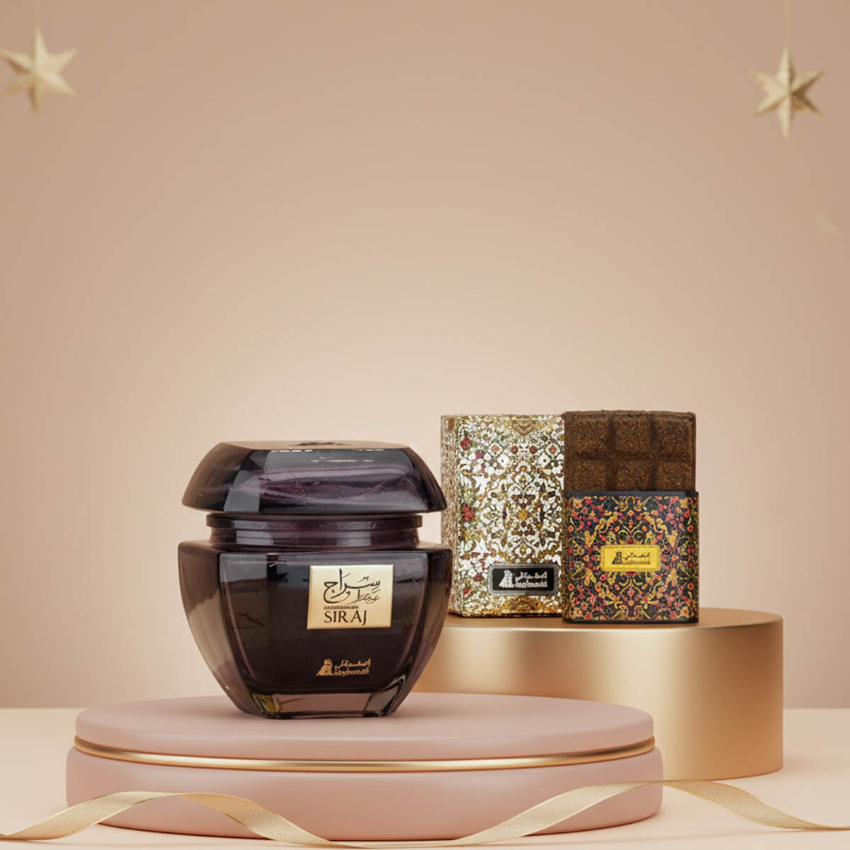 هدية مجموعة (عود معطر سراج + بخور عناب)